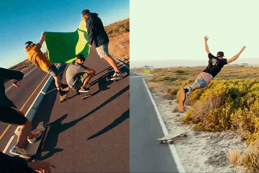 Downwind skating in Blouberg - Dirty Habits
