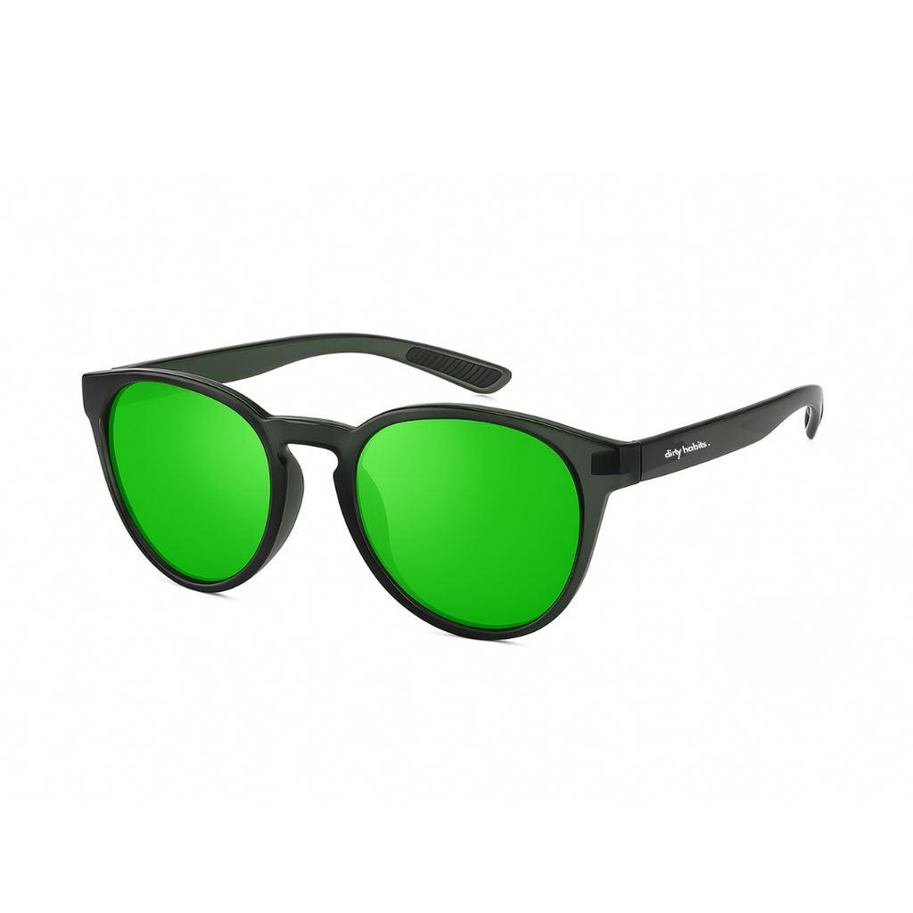 KURO - Black/Green - Polarised - DHS240