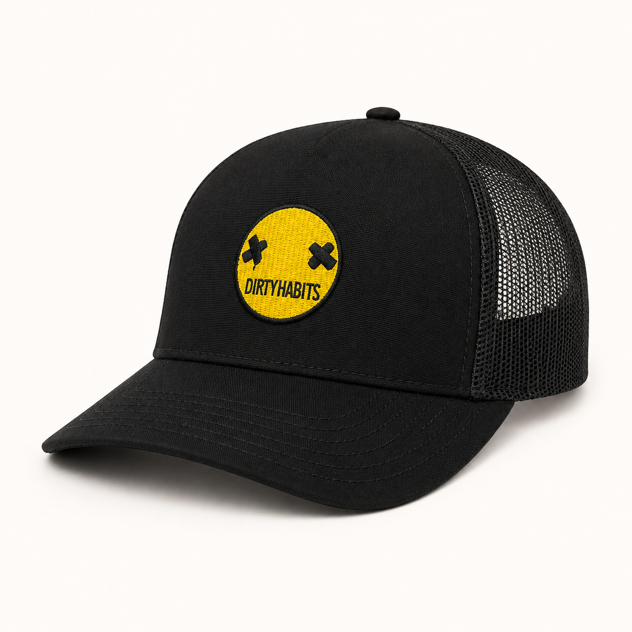 Smiley Retro Trucker
