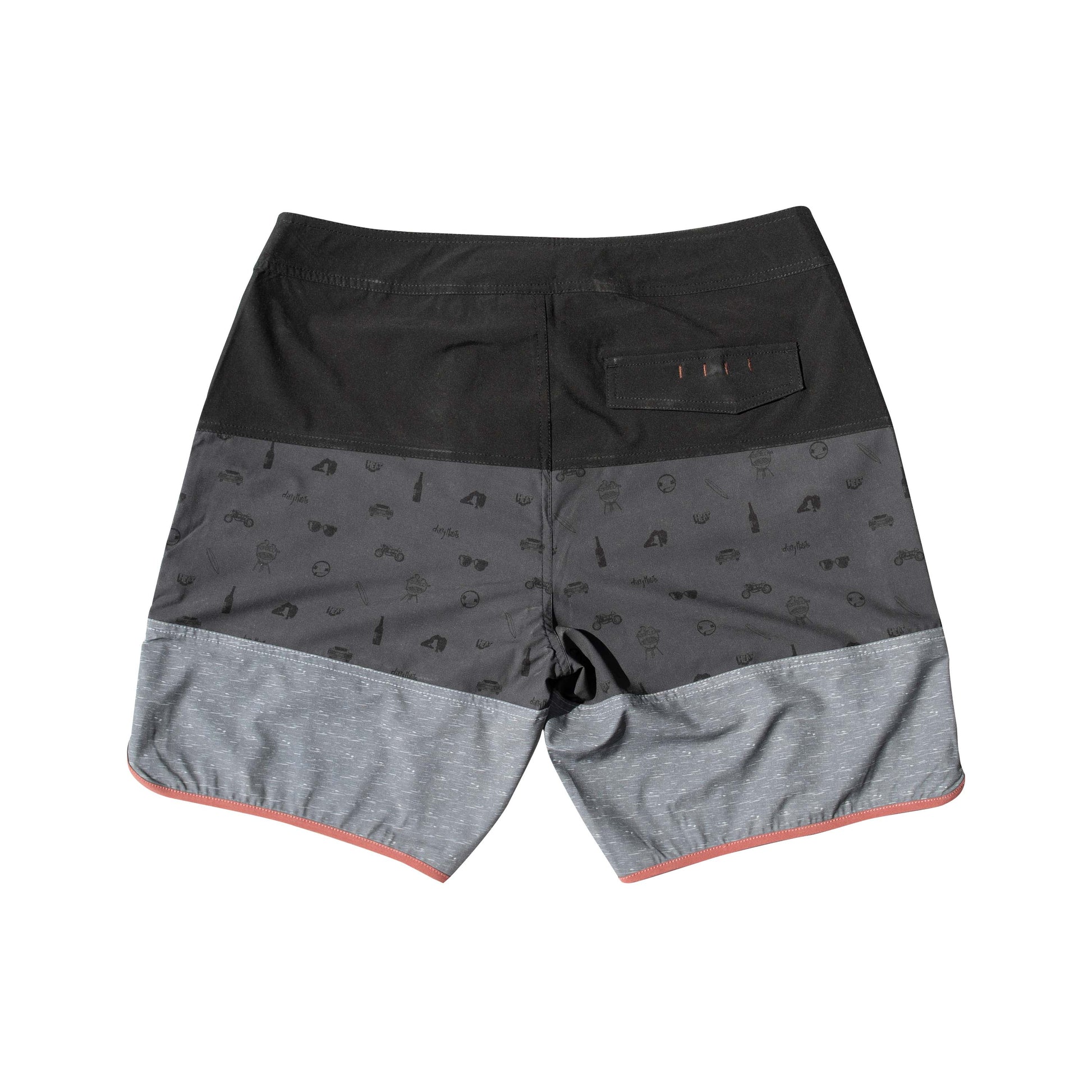 Mystic X Dirty Habits - Dirty Board Shorts - Dirty Habits