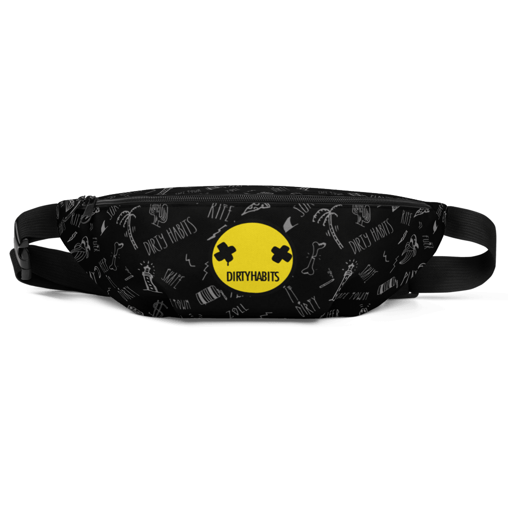Dirty Smiley Moon Bag - Dirty Habits