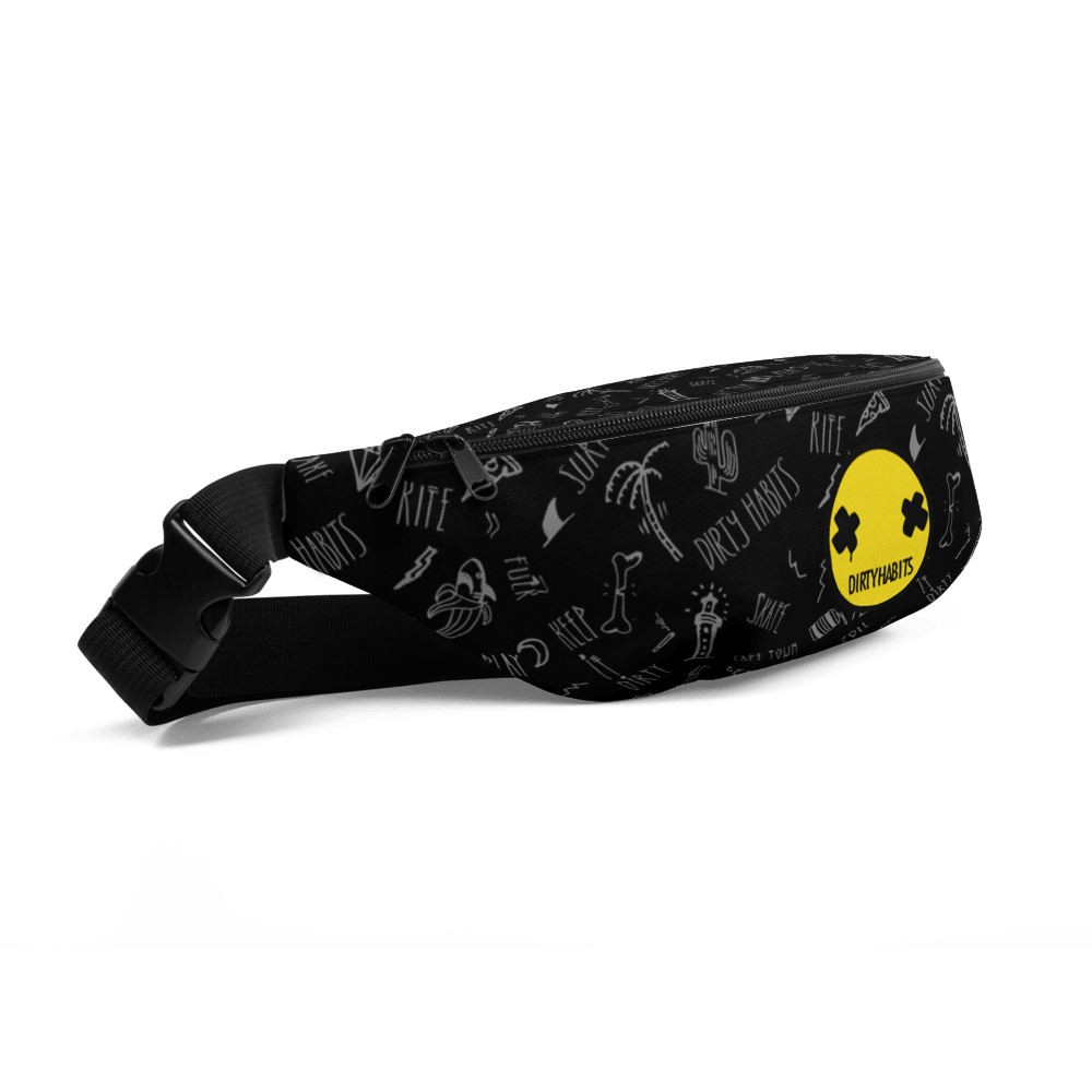 Dirty Smiley Moon Bag - Dirty Habits