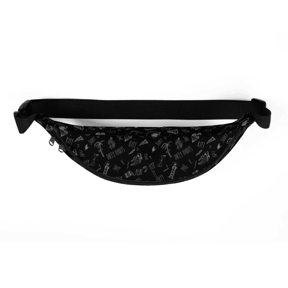 Dirty Smiley Moon Bag - Dirty Habits