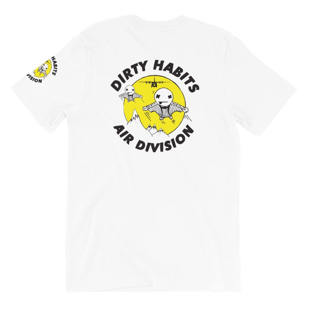 Air Division Tee White - Dirty Habits