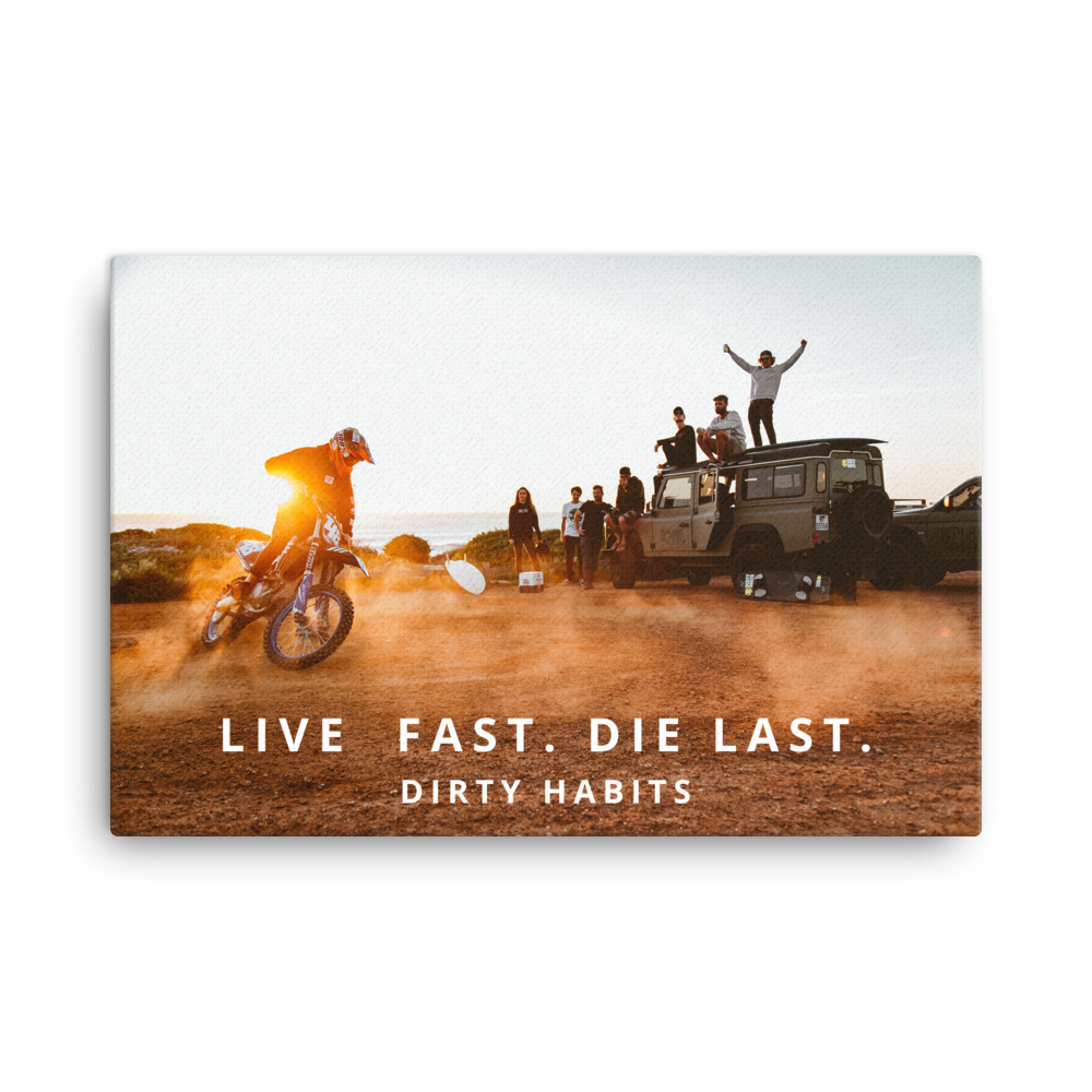 Live fast. Die last. - Dirty Habits