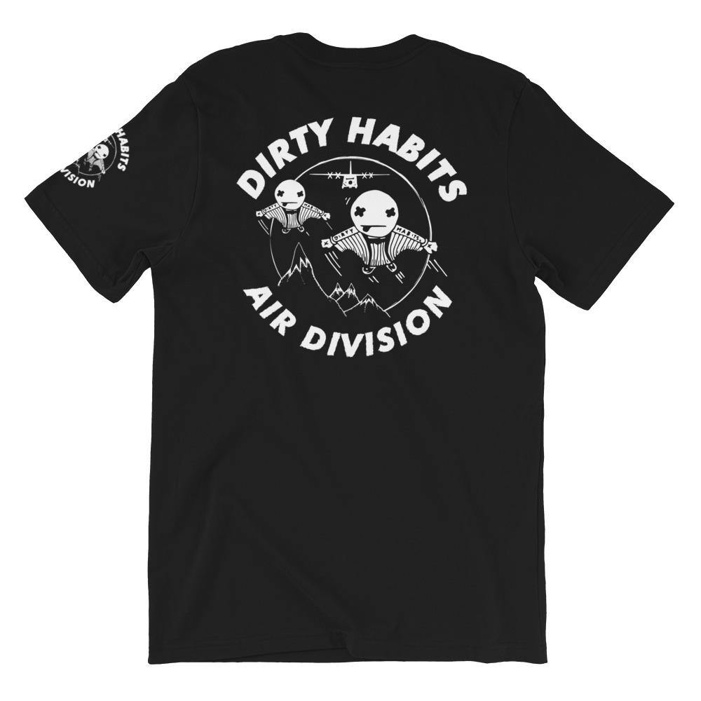 Air Division Tee Black - Dirty Habits