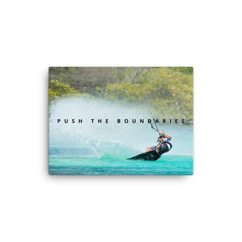 Push the Boundaries - Kiting Canvas Art - Dirty Habits