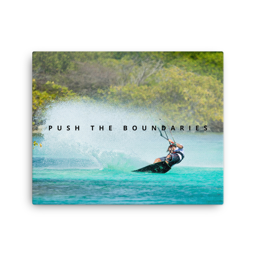 Push the Boundaries - Kiting Canvas Art - Dirty Habits