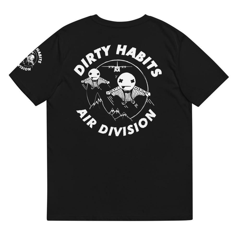 Air Division Tee Black - Dirty Habits